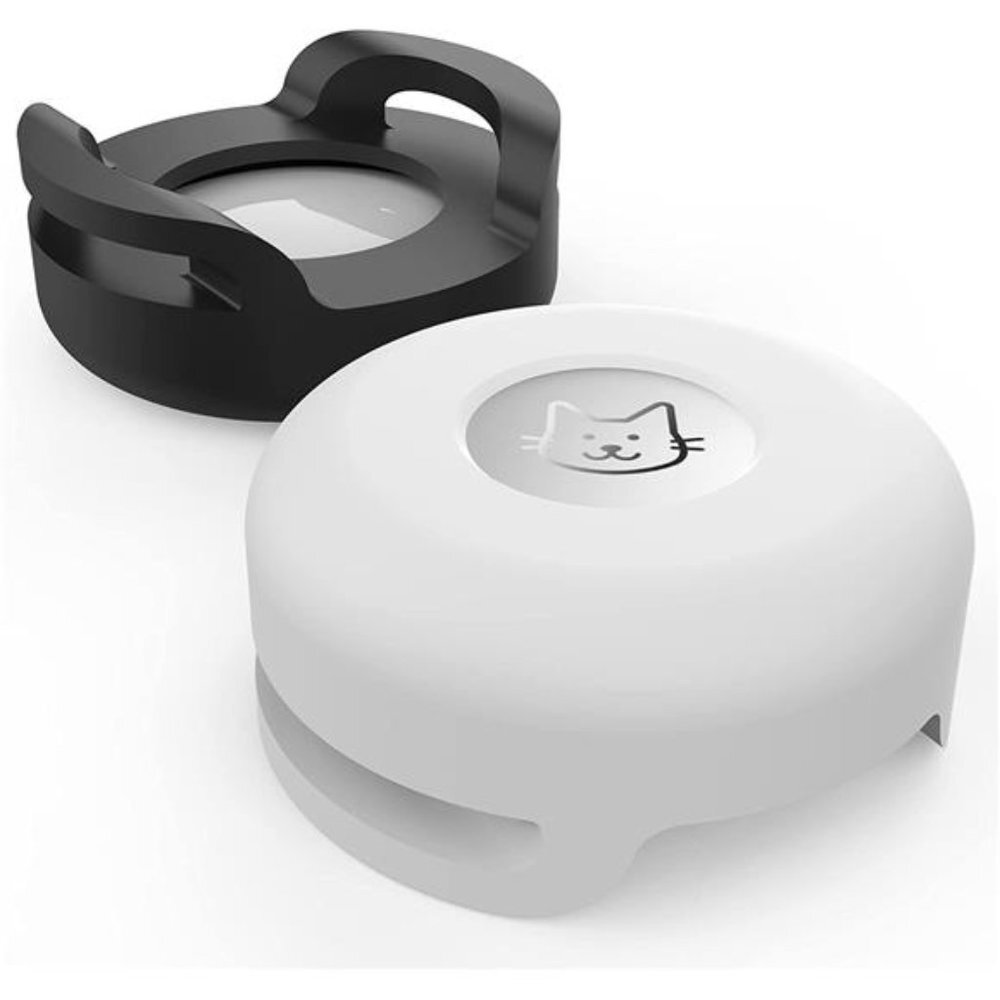 2 Pack Silicone Airtag Cat Collar Holder for Apple AirTags